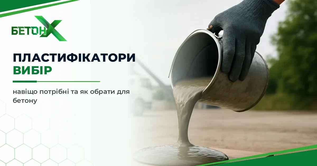 Пластифікатори для бетону: навіщо потрібні та як обрати